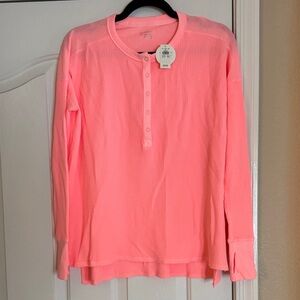 Kids Pink Long Sleeve Shirt
